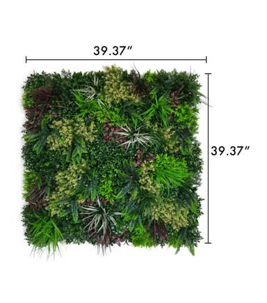 Greensmart Dekor 20 x 20 Artificial Tuscany Style Plant Wall Panels 4pk