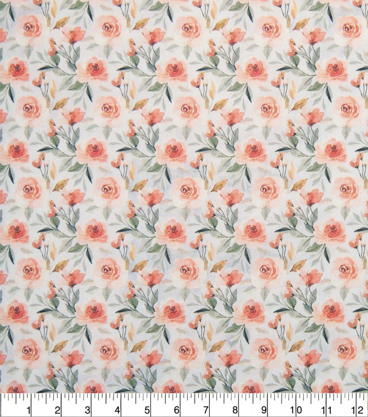 Pink & White Flowers Quilt Cotton Fabric by Keepsake Calico