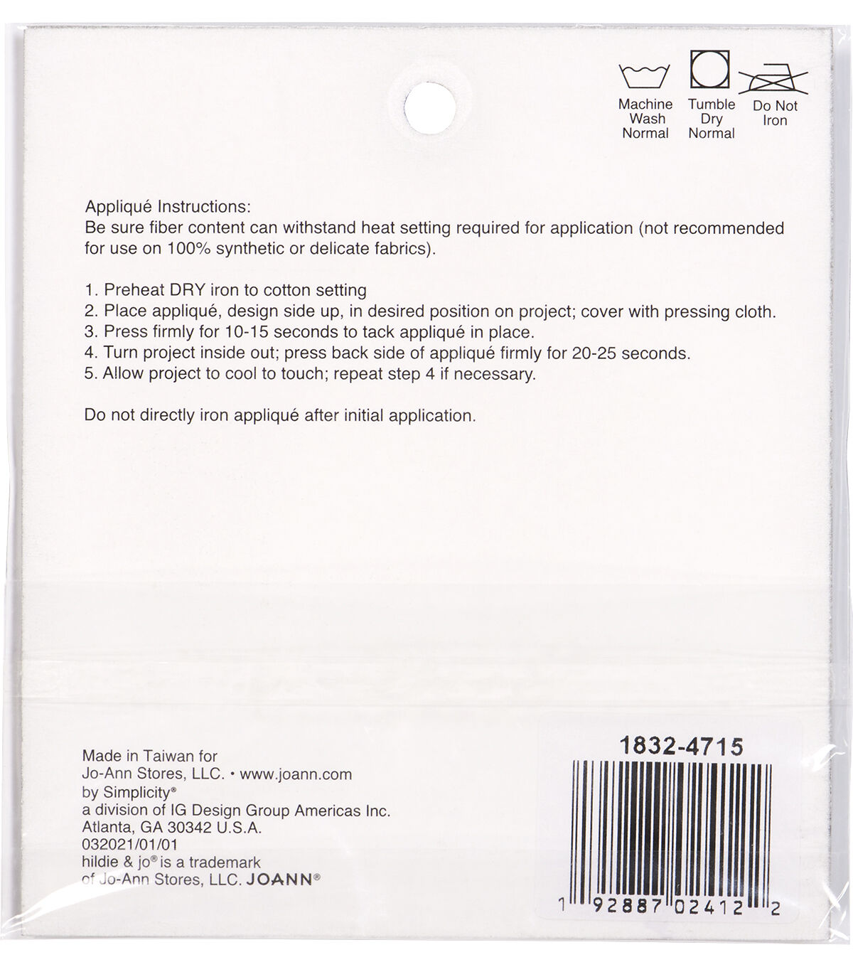 5ct Fast Food Iron On Patches by hildie & jo