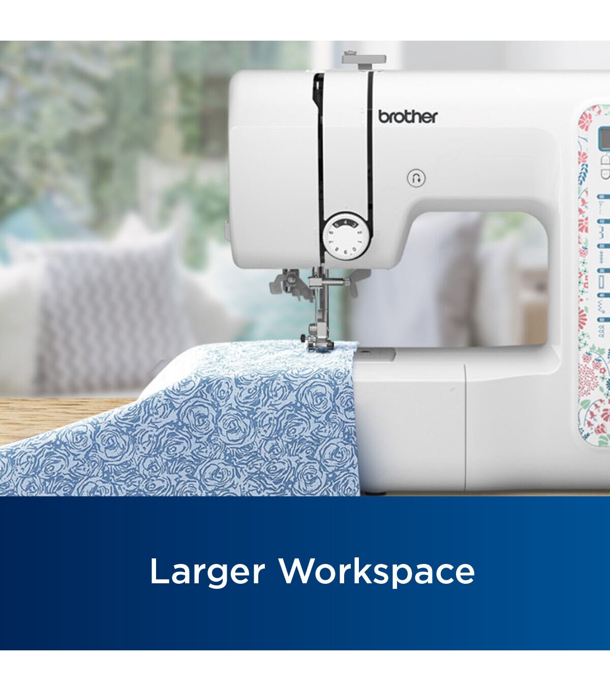 Brother CP2160W 60 Stitch Computerized Sewing Machine Multi Floral