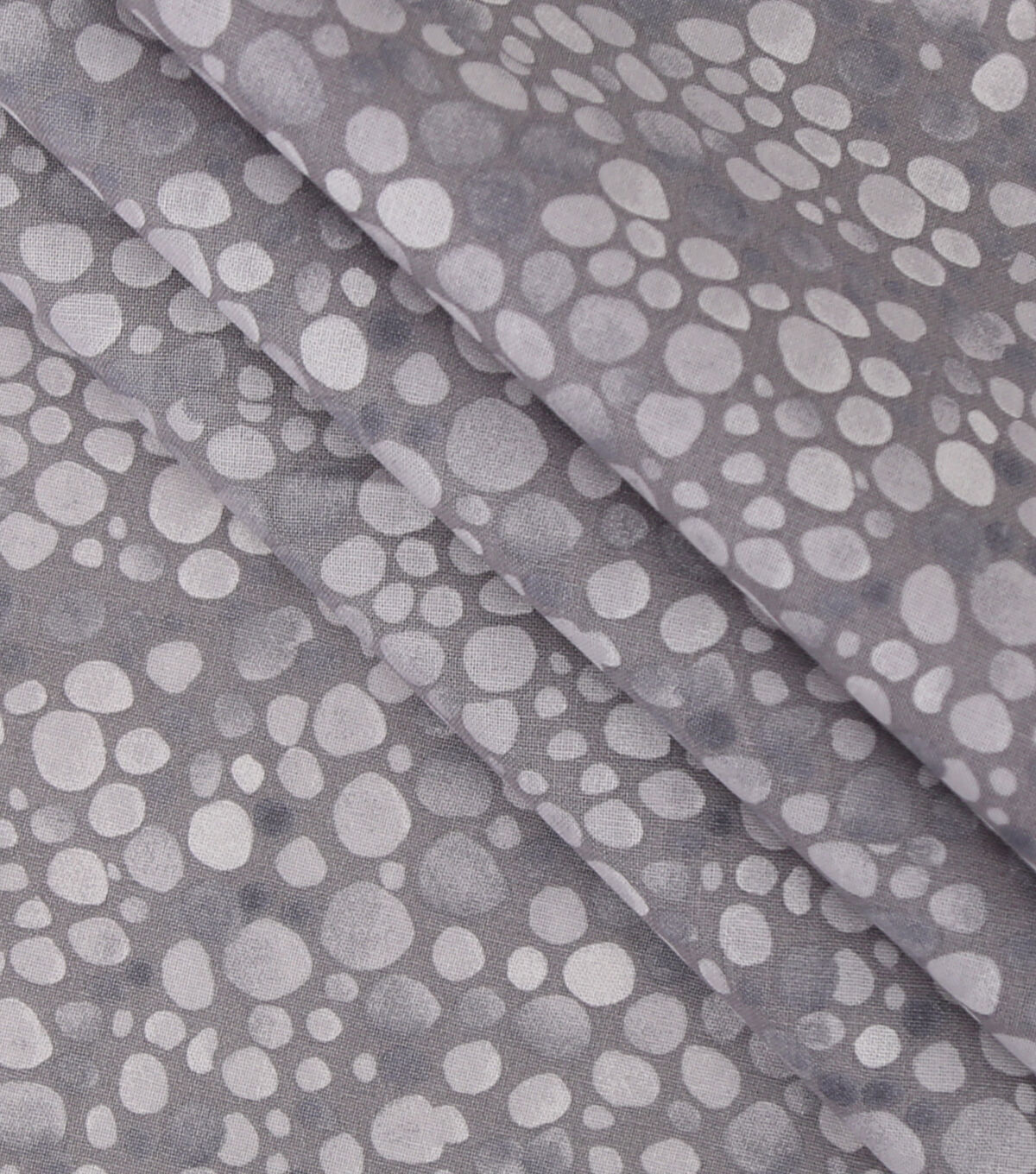 Tonal Packed Dots Gray Cotton Fabric by Keepsake Calico