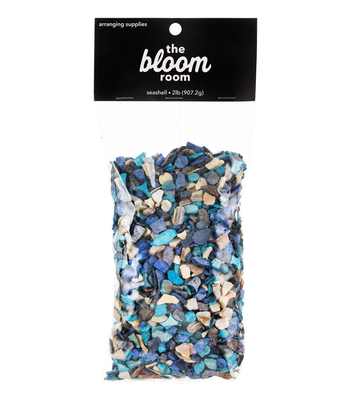2lb Teal & Aqua Crushed Shells by Bloom Room