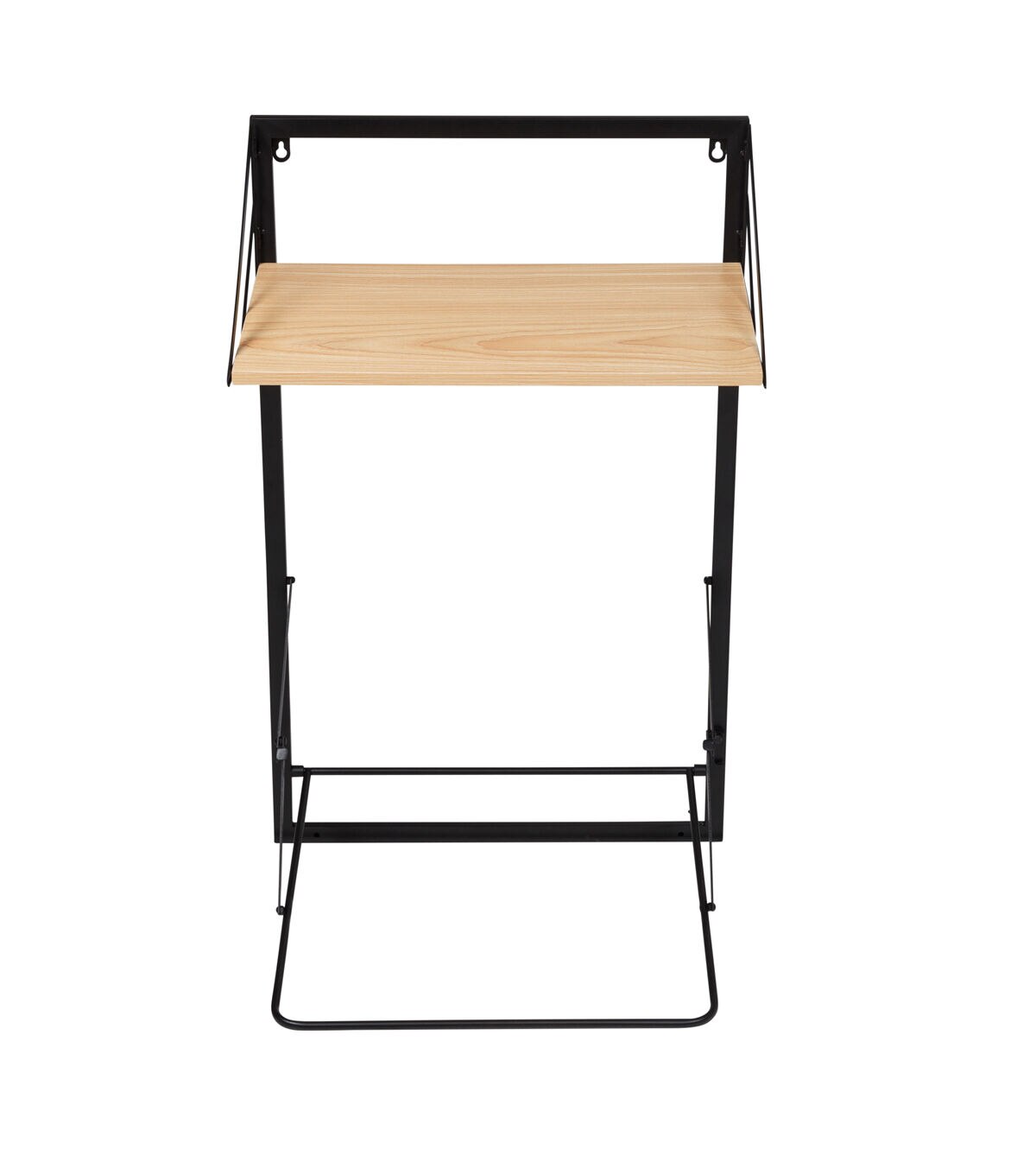 Honey Can Do 18 x 55 Wall Mounted Hamper With Canvas Laundry Bag