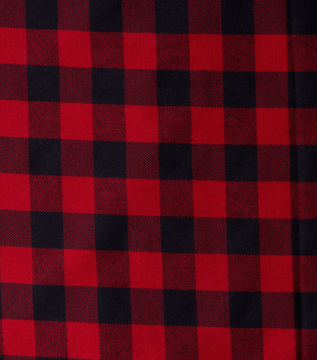 Eddie Bauer Red Buffalo Check Yarn Dyed Cotton Fabric