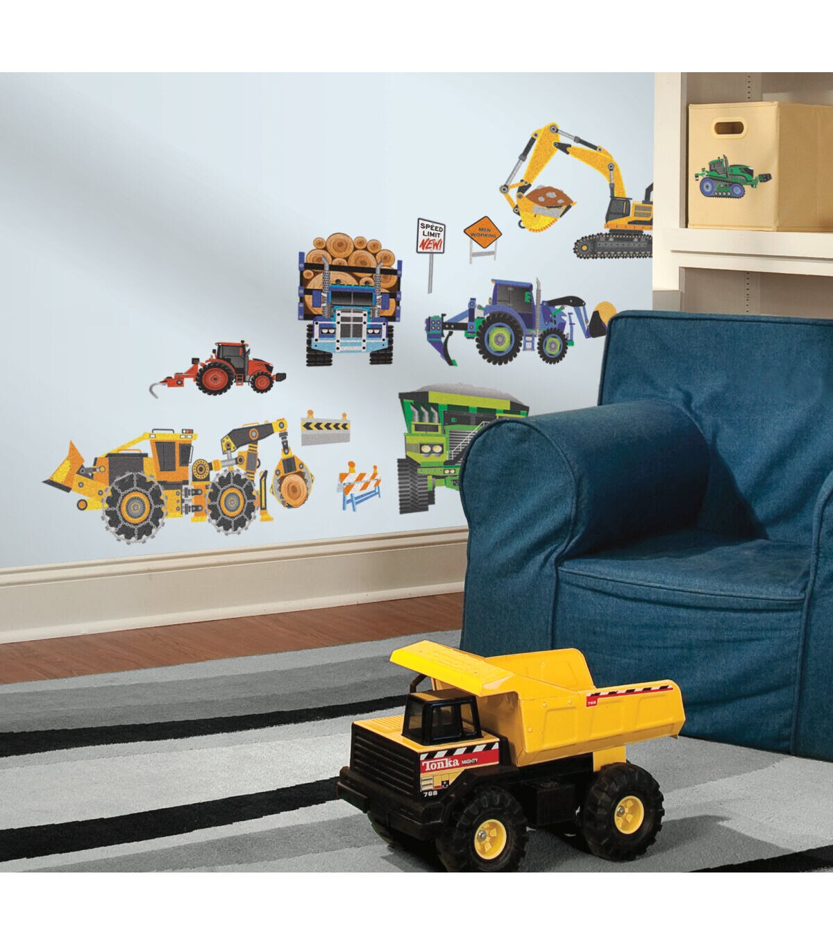 RoomMates Wall Decals New Speed Limit Construction