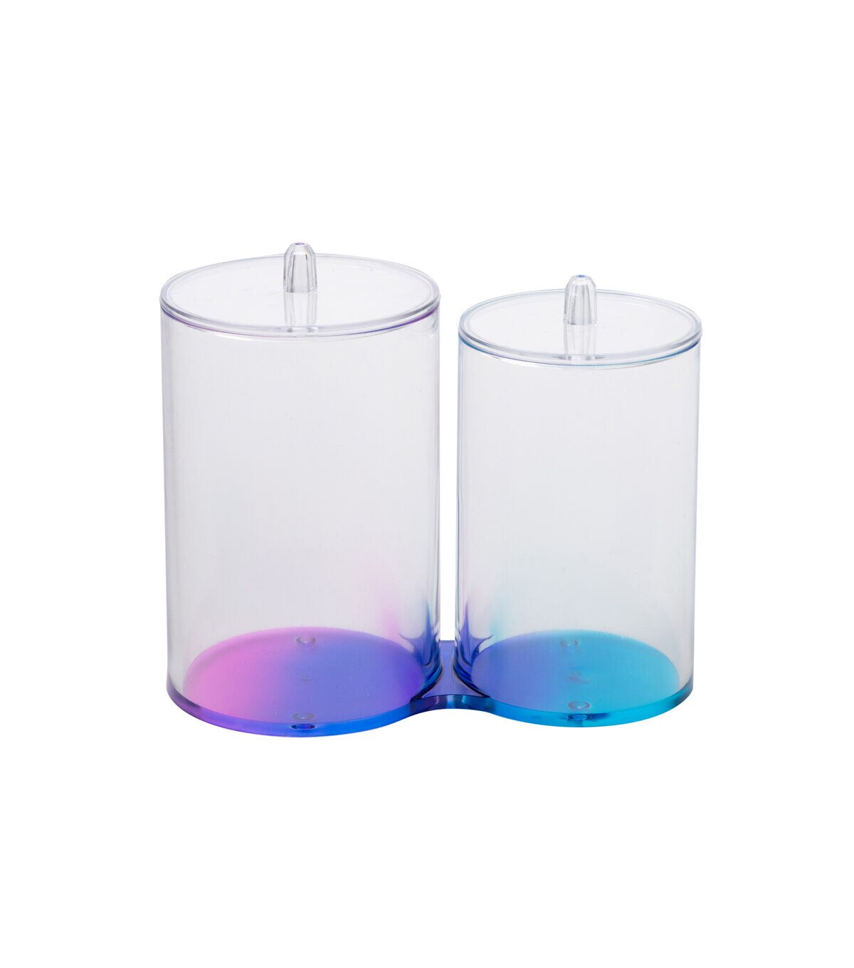 Simplify 6 Ombre 2 Compartment Q Tip & Cotton Holder