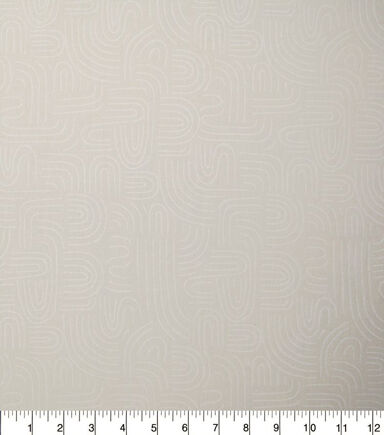 Tan Abstract Rainbows Quilt Cotton Fabric by Quilter's Showcase