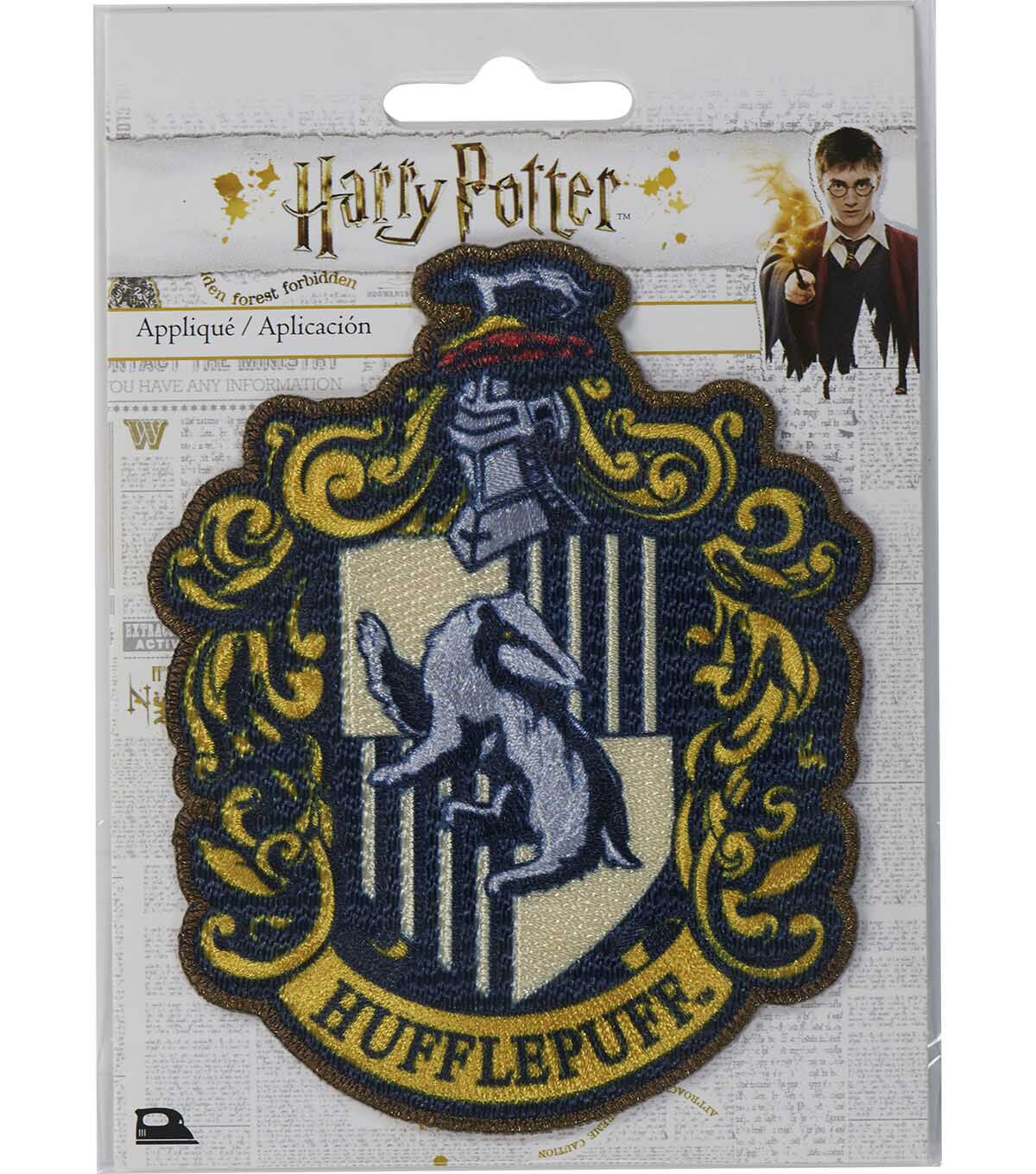 Warner Brothers 3.5 x 4 Harry Potter Hufflepuff House Iron On Patch