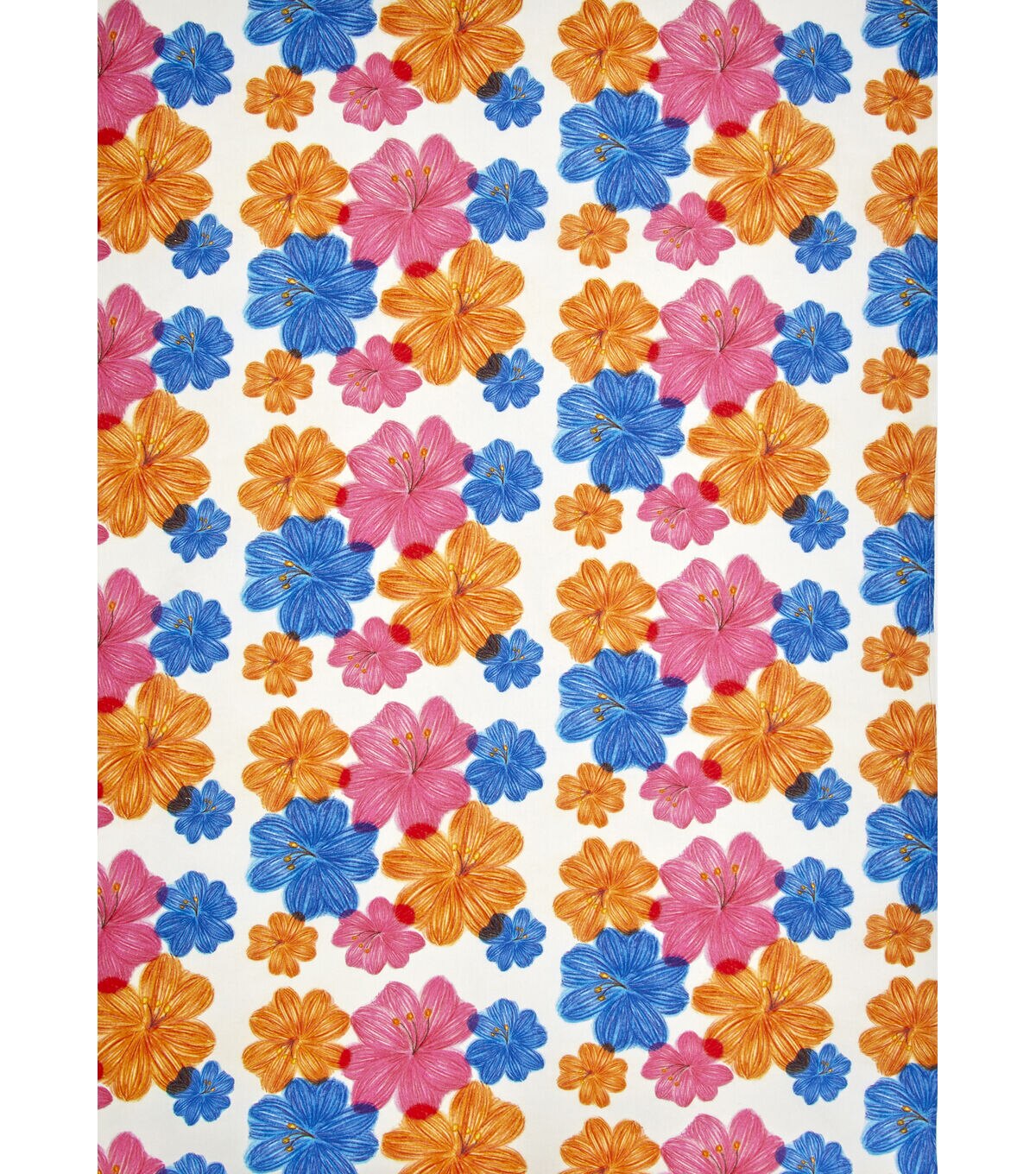 St. Jude Flowers by Coraliz Cotton Fabric