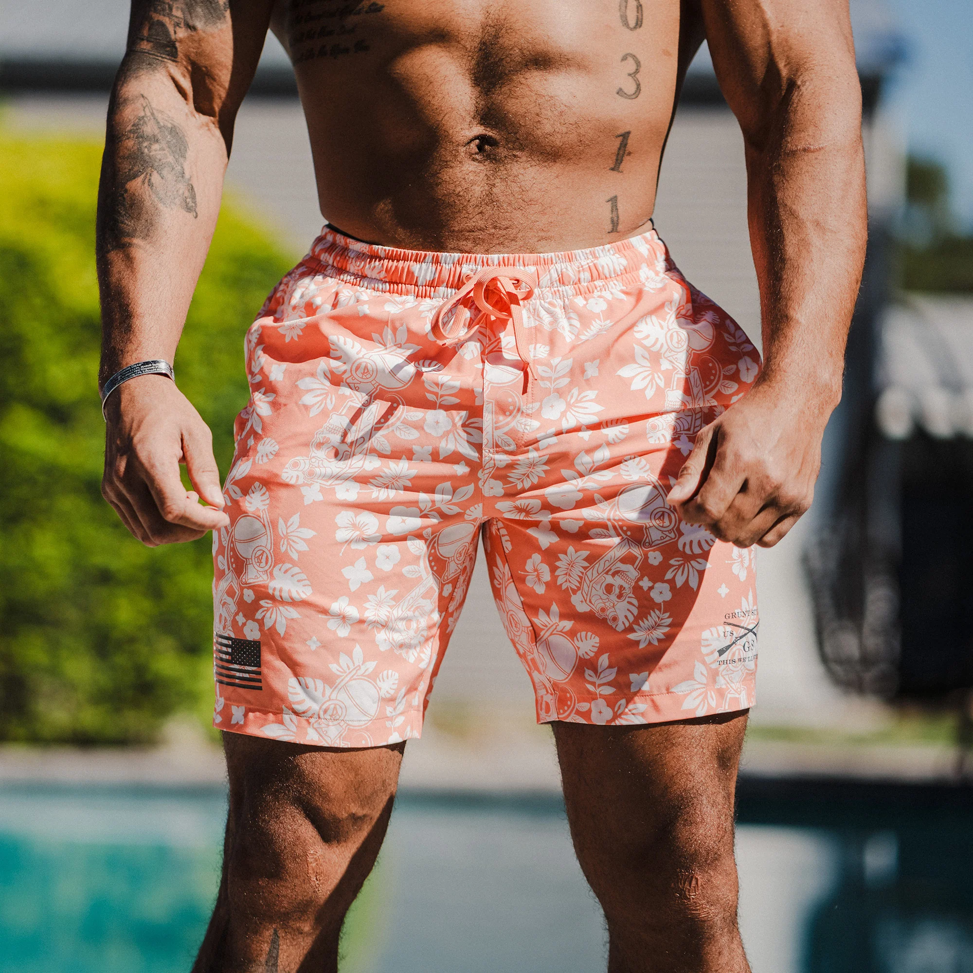 Men's Grunt Trunk - Tropical Death