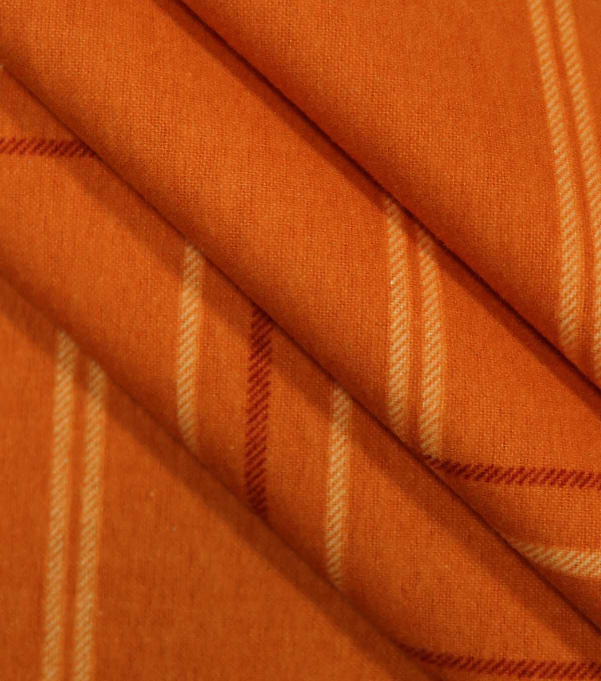 Dark Brown Plaid Super Snuggle Flannel Fabric