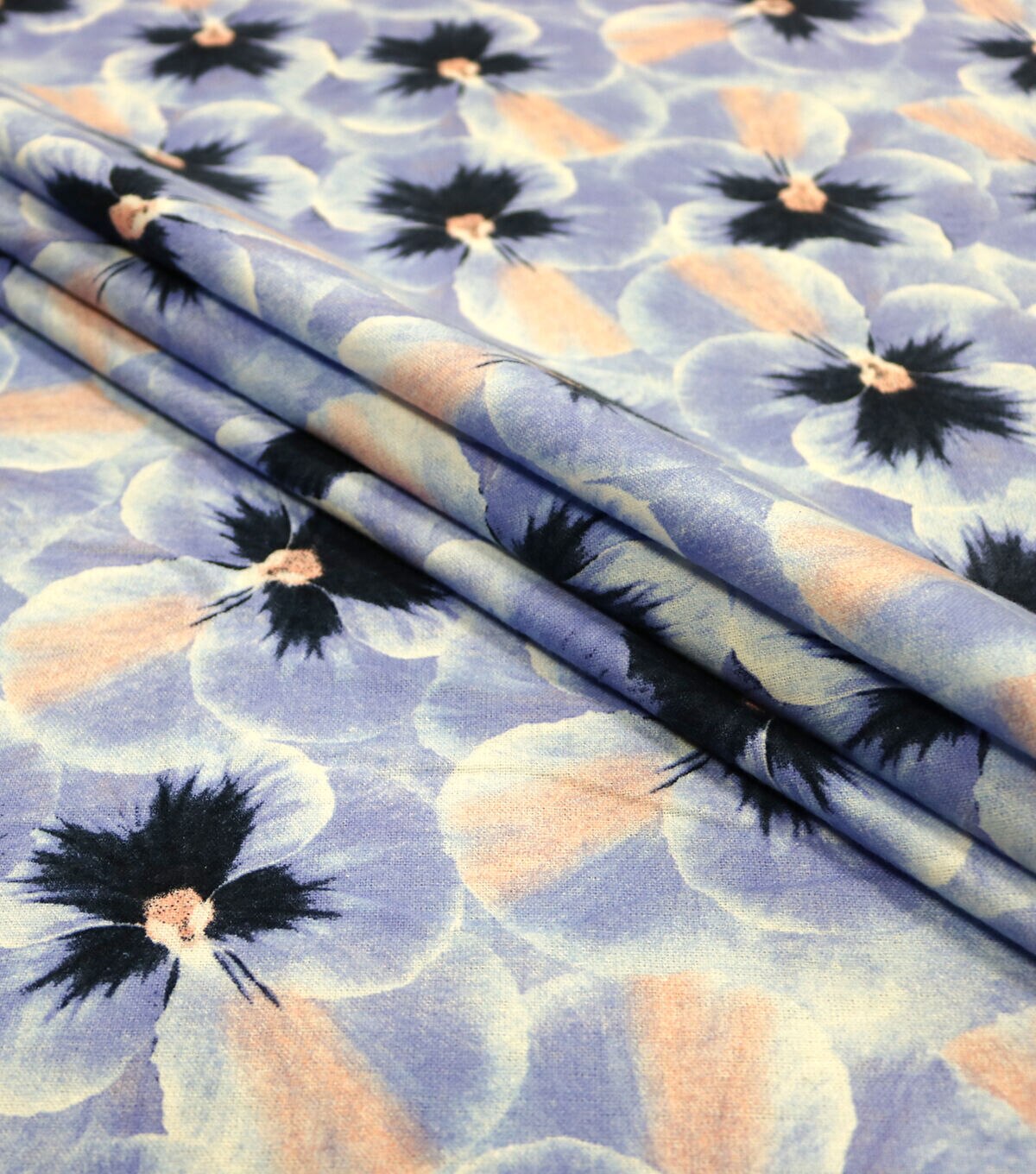 Packed Floral Flannel Fabric
