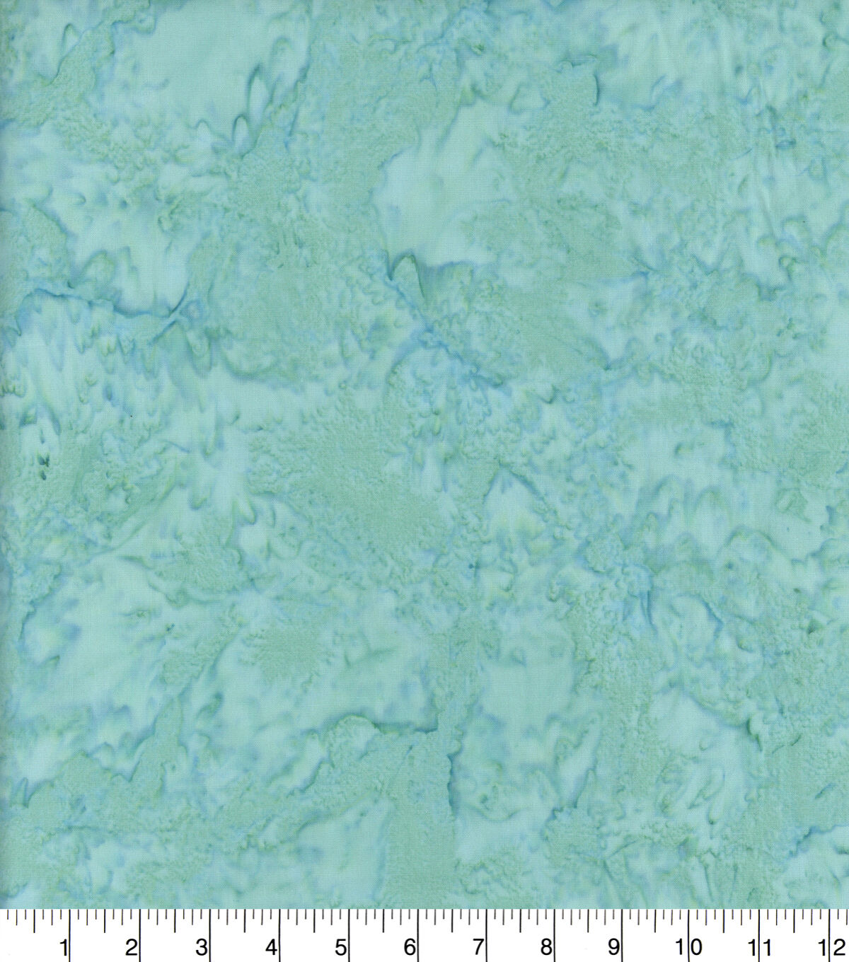 Premium Cotton Fabric Light Teal Tonal Batik