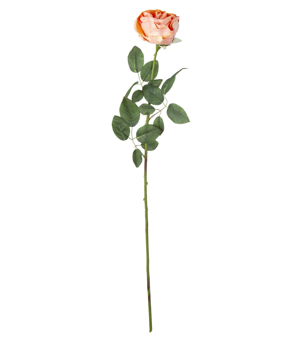 30.5 Orange Real Touch Rose Stem by Bloom Room