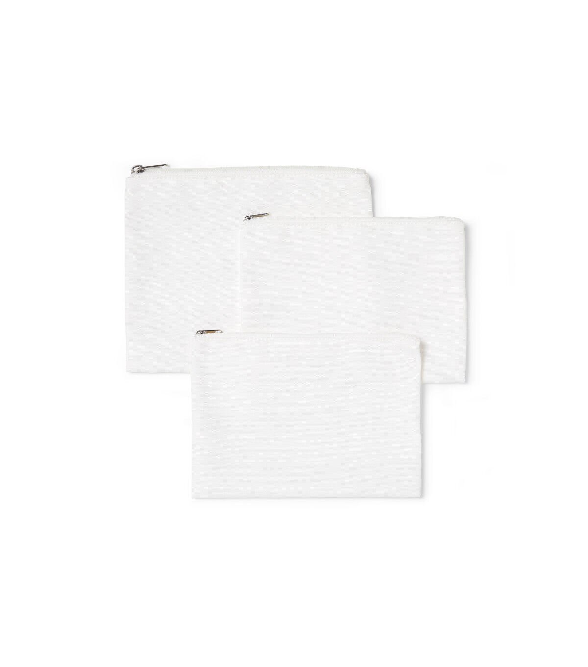 Cricut 3ct Linen Infusible Ink Cosmetic Bag Blanks