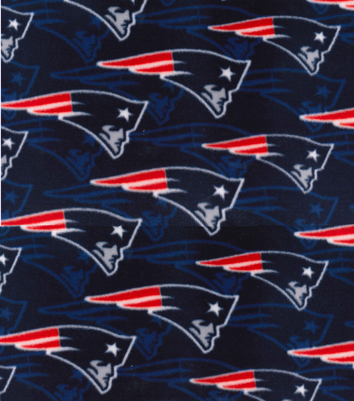 Fabric Traditions New England Patriots NFL Logo Fleece Fabric