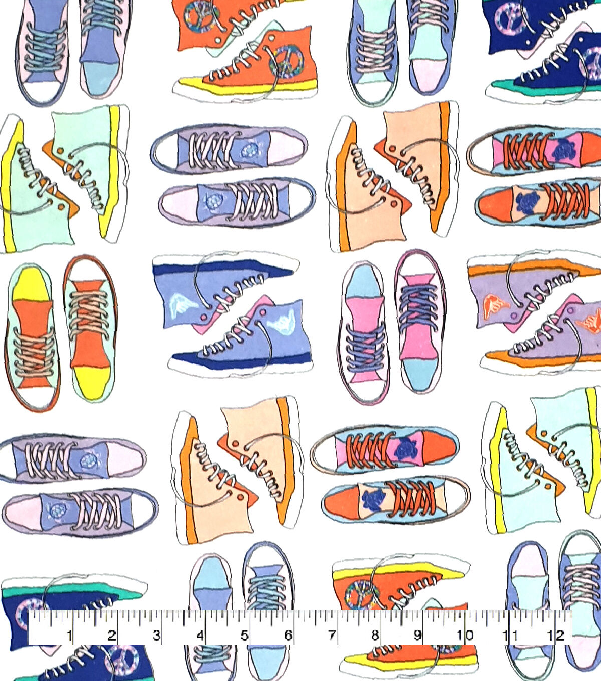 Shoes Super Snuggle Flannel Fabric