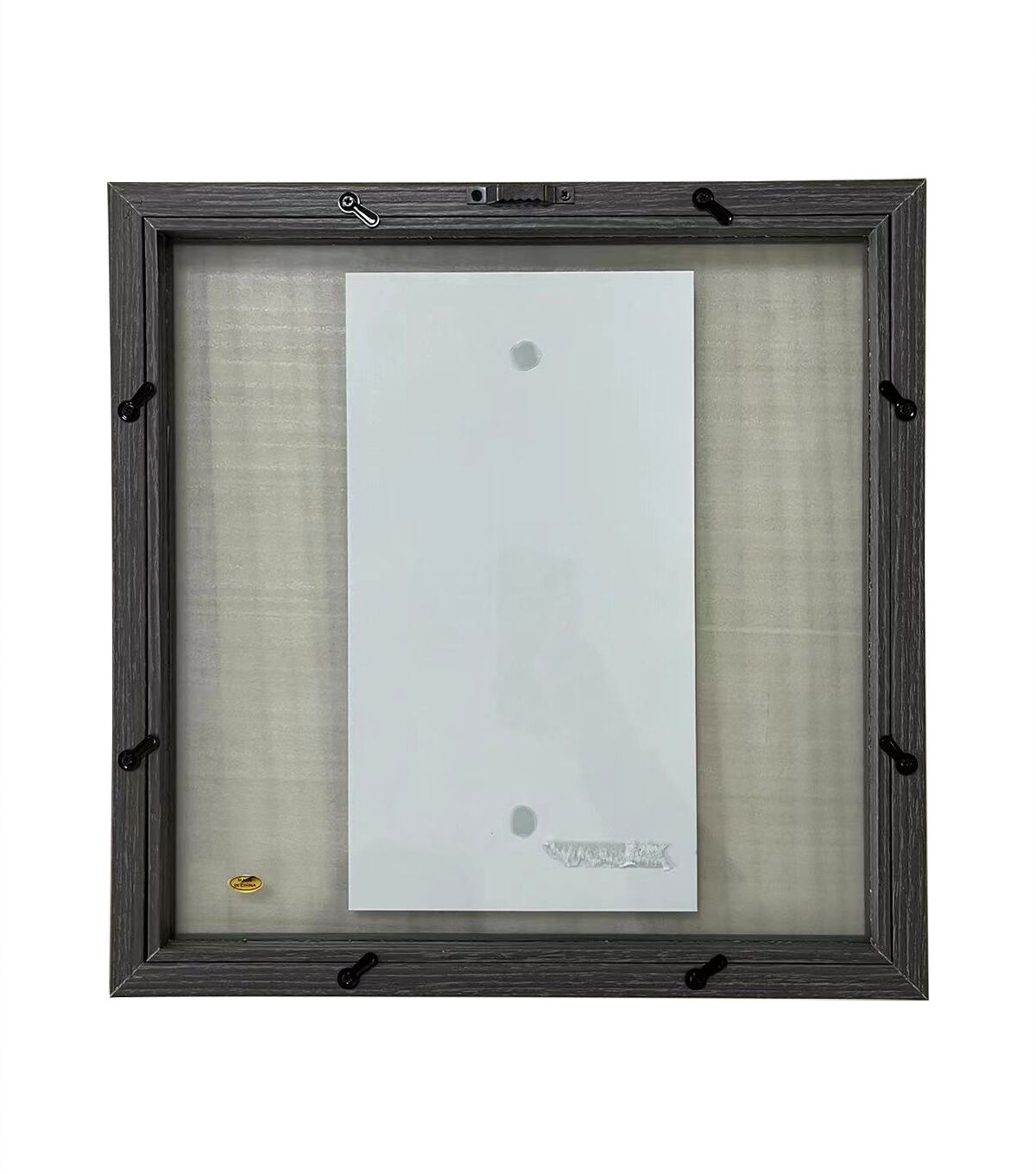 Innovative Home Creations 12 x 12 Gray Wood Float Frame