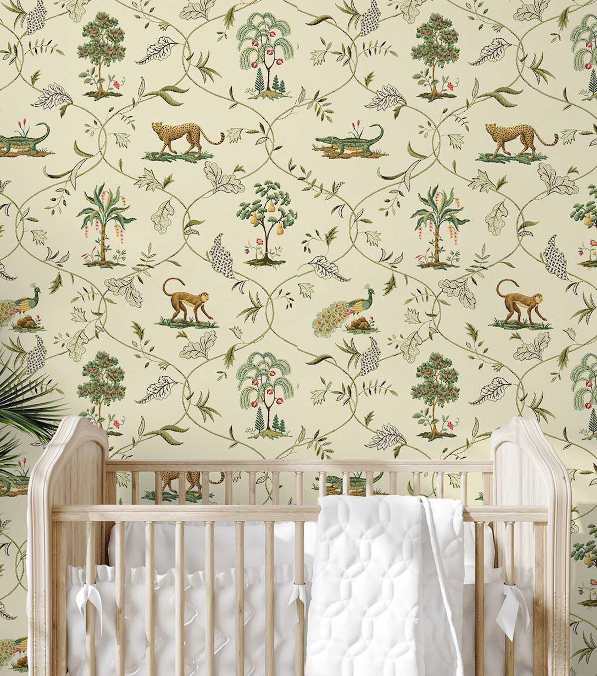 Surface Style 20.5' x 18' Willow Villandry Peel & Stick Wallpaper
