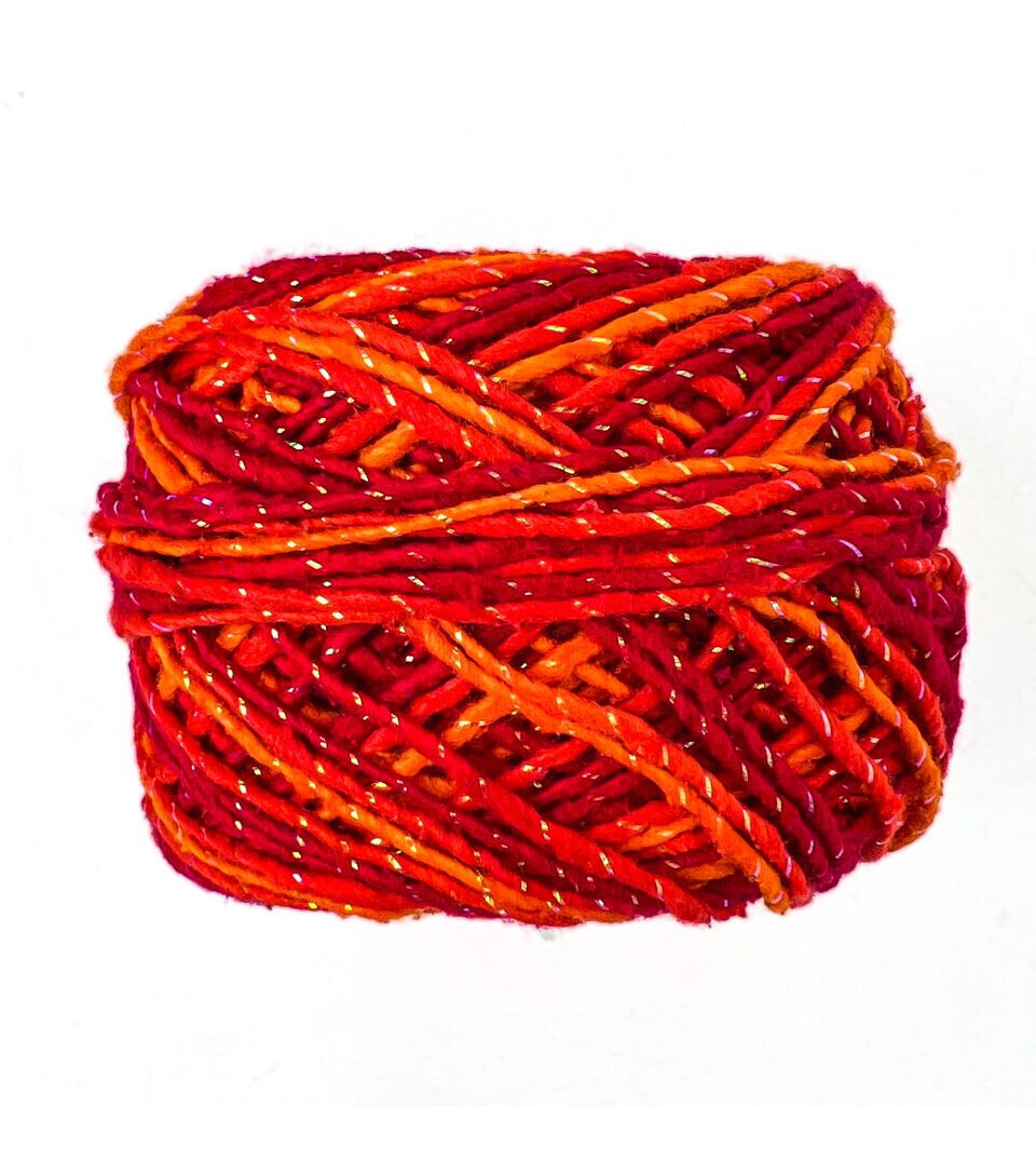 Darn Good Yarn Sparkle 75yds Worsted Silk Yarn