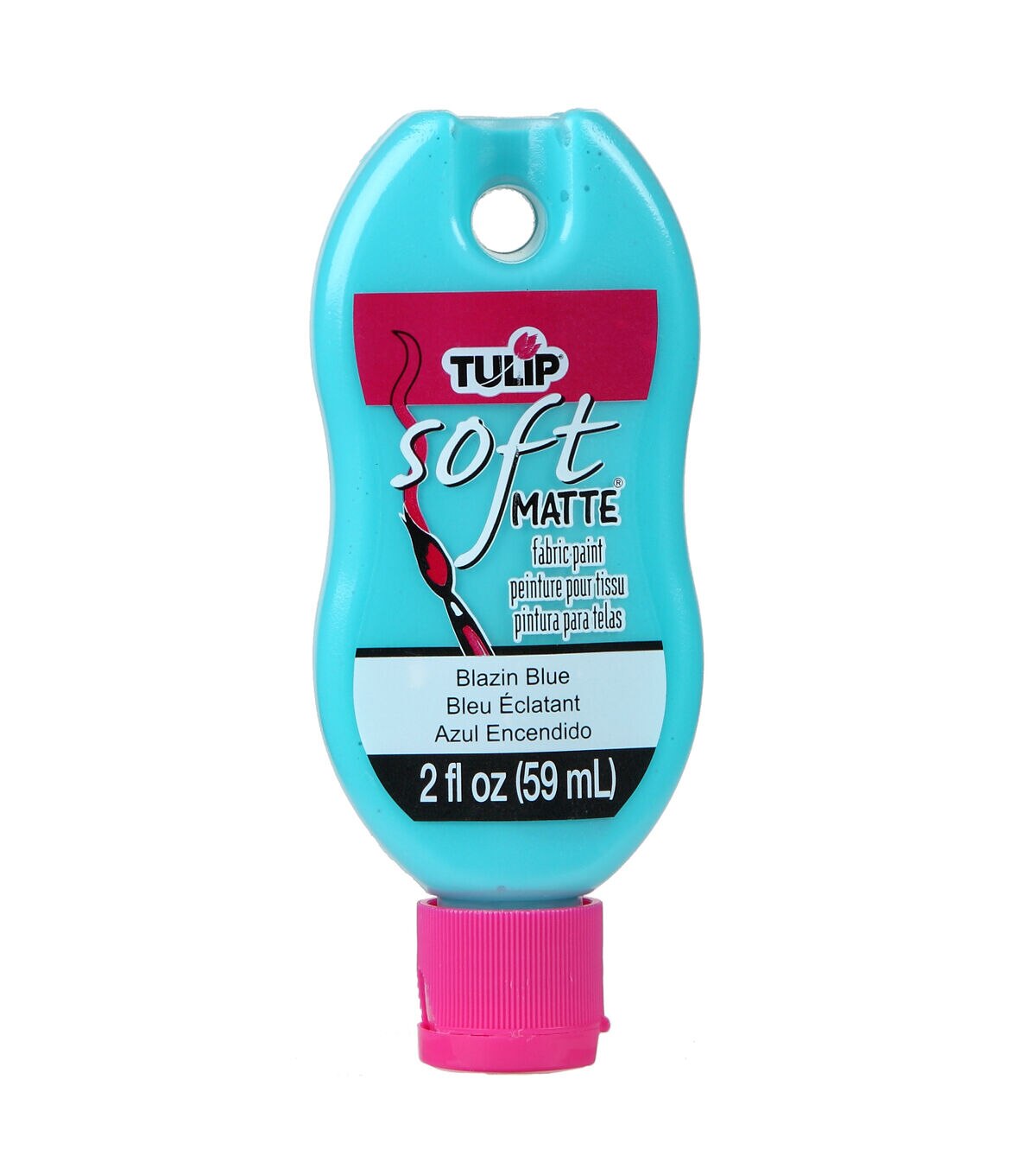 Tulip 2oz Blazin Blue Matte Fabric Paint