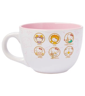 24oz Hello Kitty Zodiac Ceramic Soup Mug
