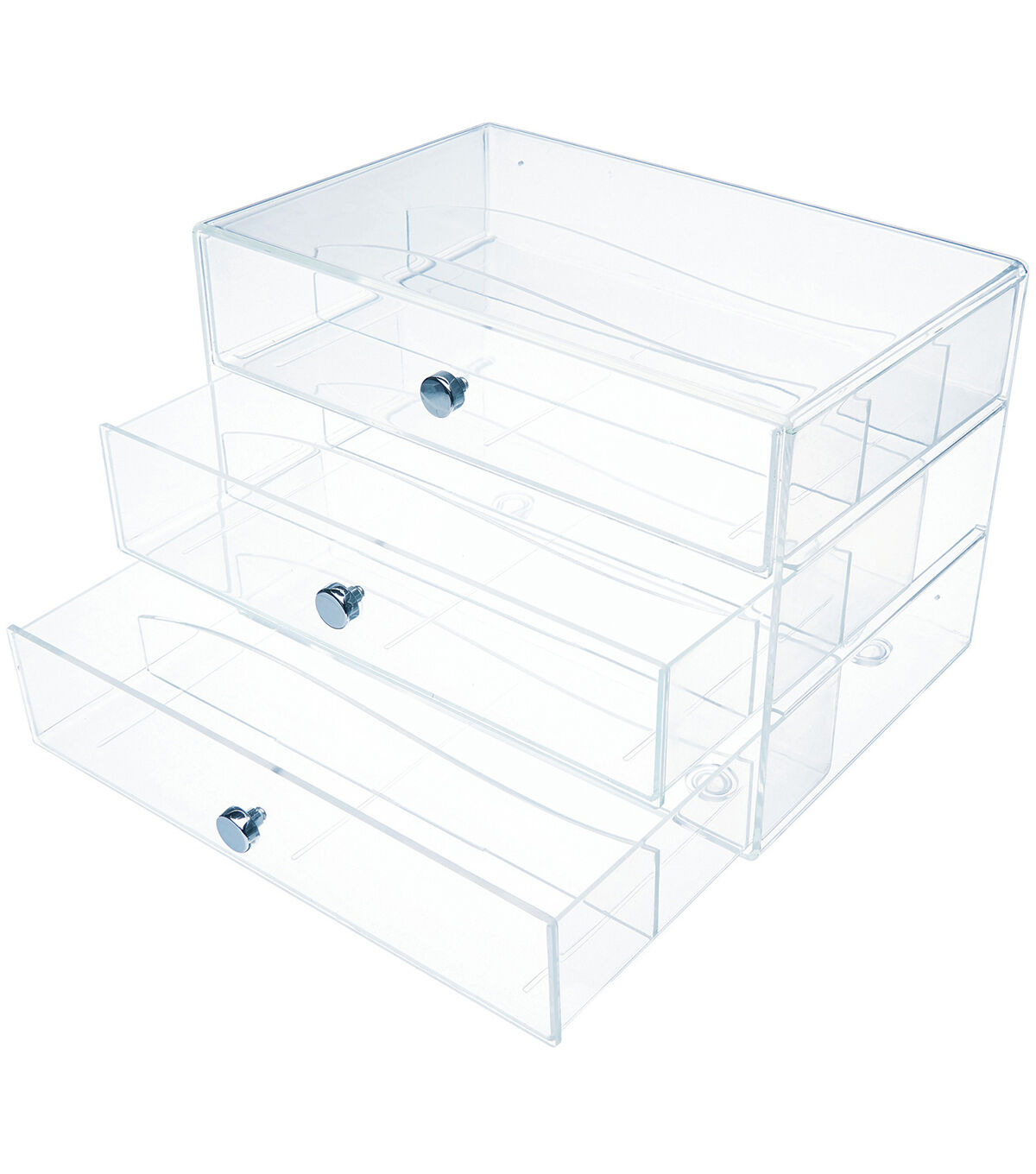 Deflecto 10 Clear Washi Tape Storage Cube