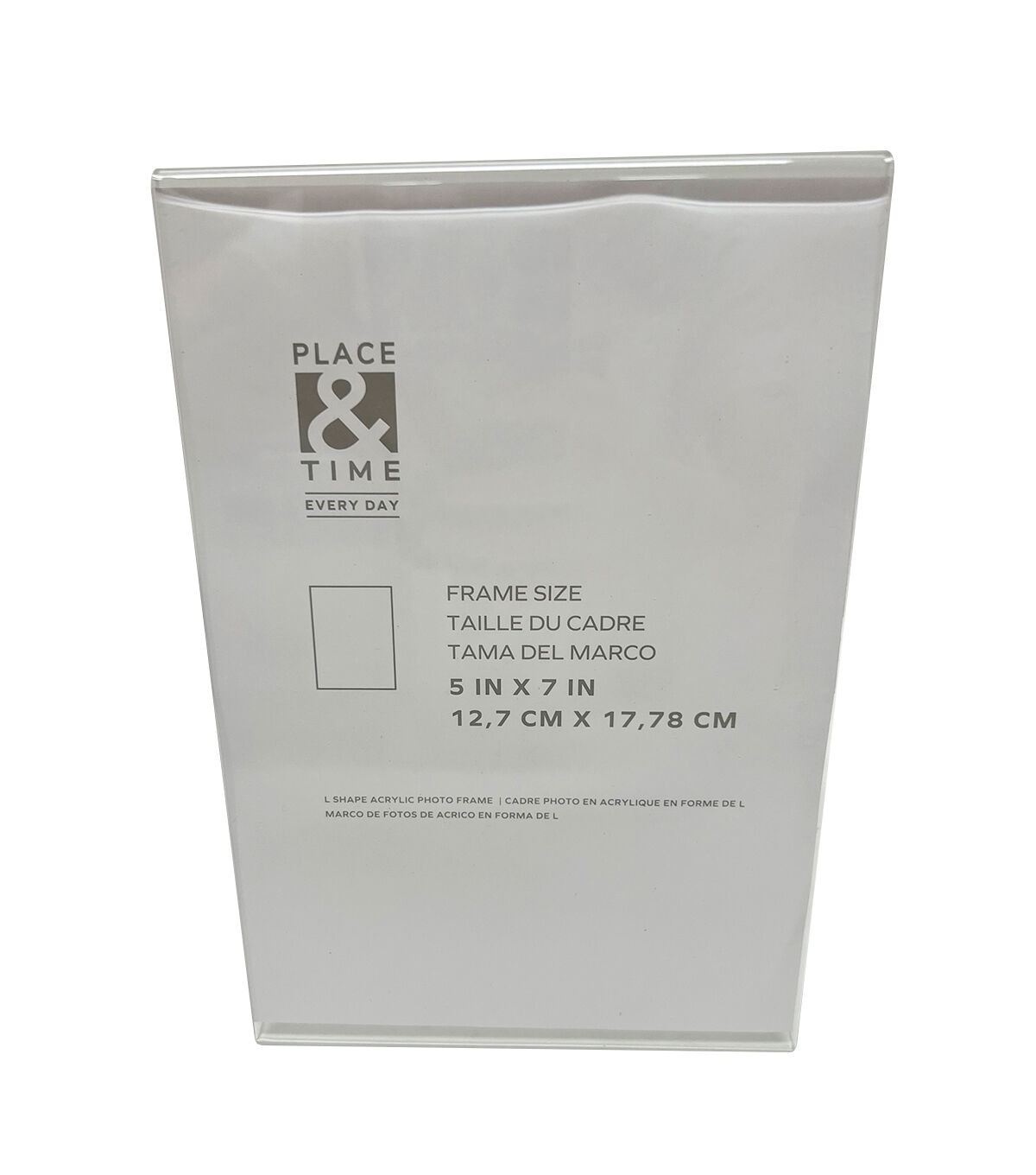 5 x 7 Acrylic Tabletop Picture Frame by Place & Time