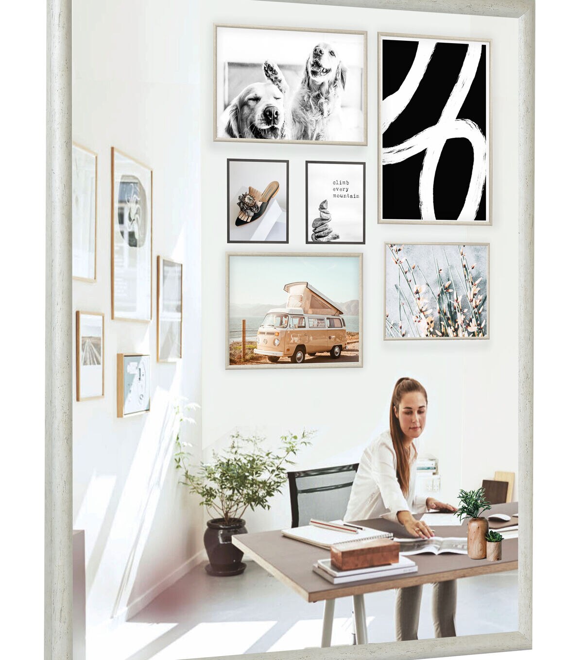 18 x 24 White Bullnose Poster Frame by Place & Time