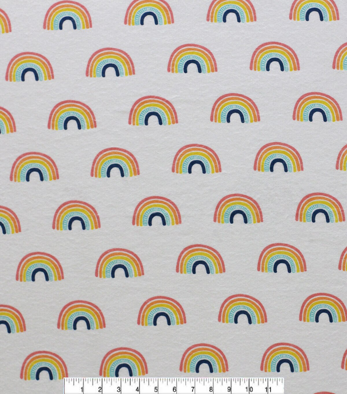 POP! Rainbow Super Snuggle Flannel Fabric