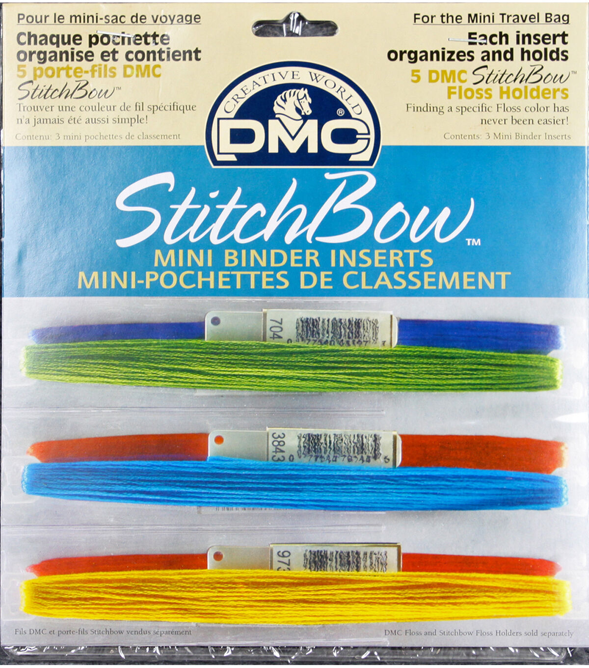 DMC StitchBow Mini Needlework Travel Bag Inserts