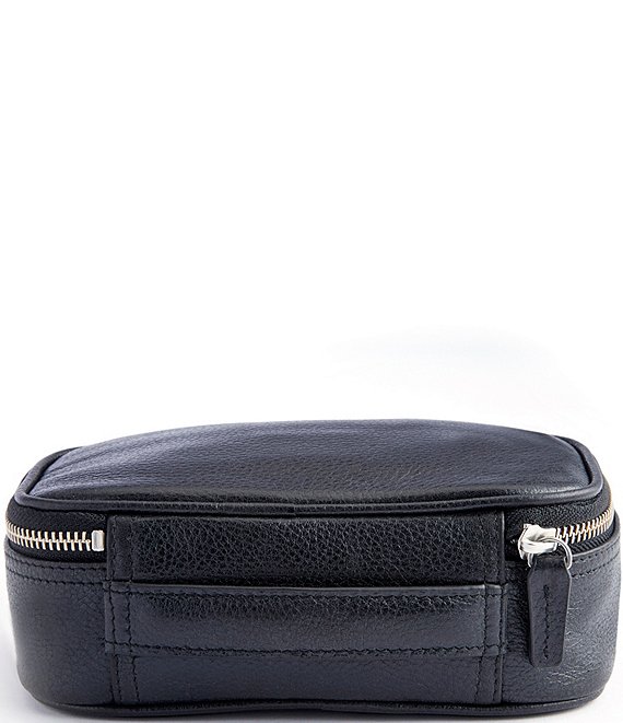 Leather Tech Accessory Travel Storage Case