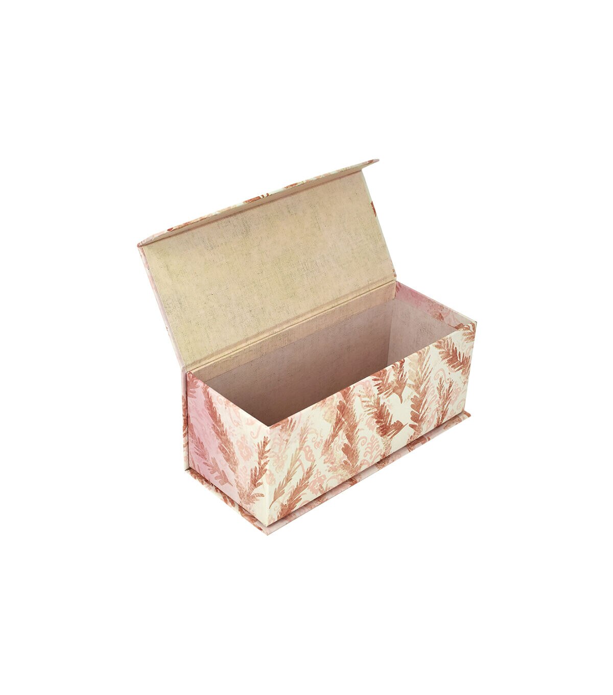 8 Orange Leaves Fliptop Box by Place & Time