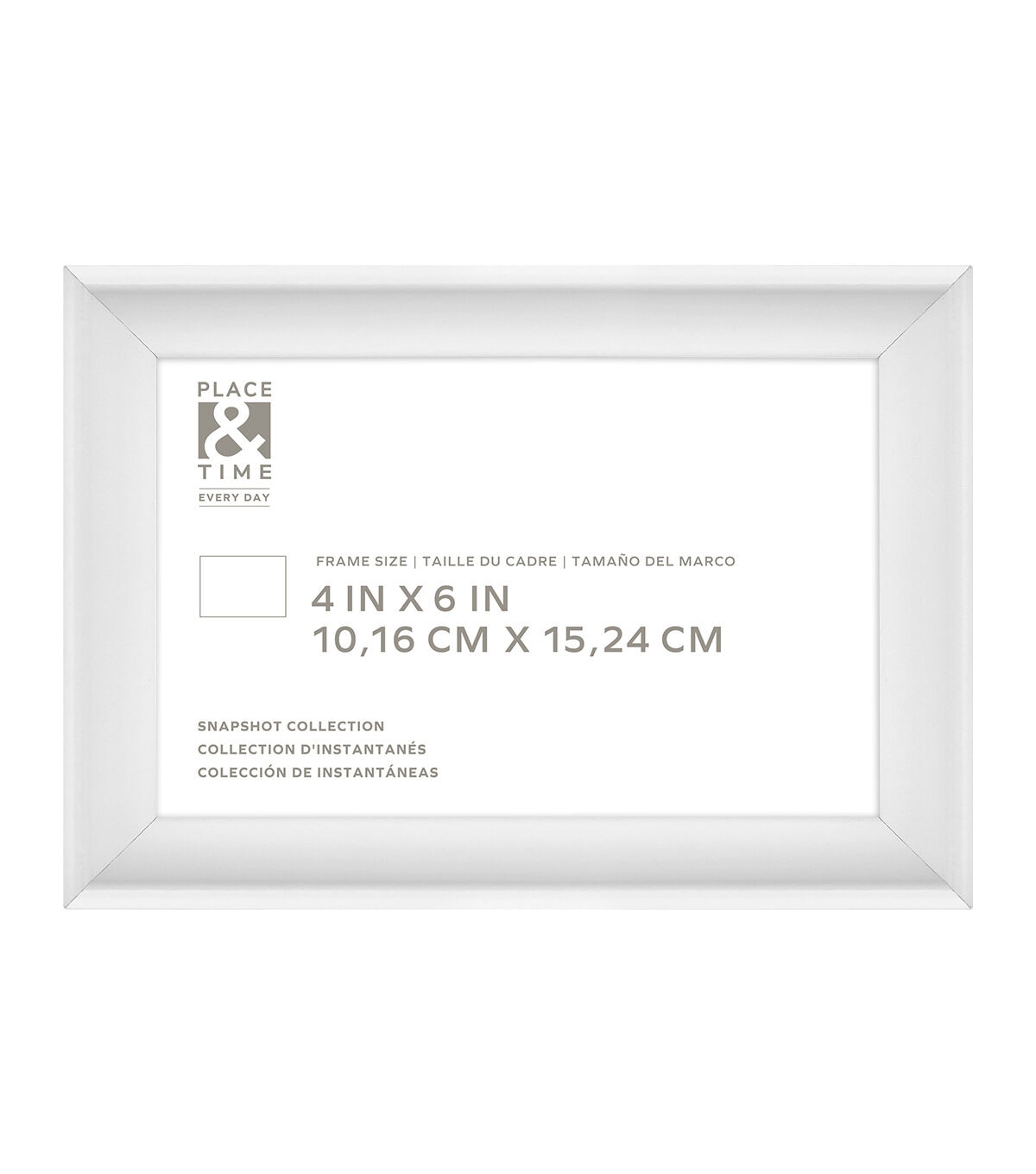 4 x 6 Snapshot Tabletop & Wall Picture Frame by Place & Time
