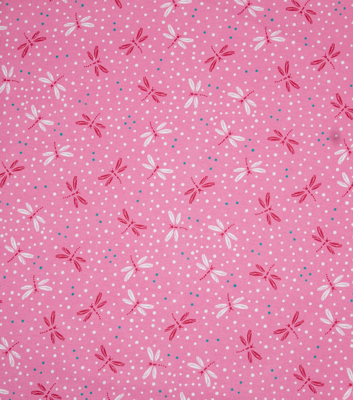 Dragonfly Pink Super Snuggle Flannel Fabric