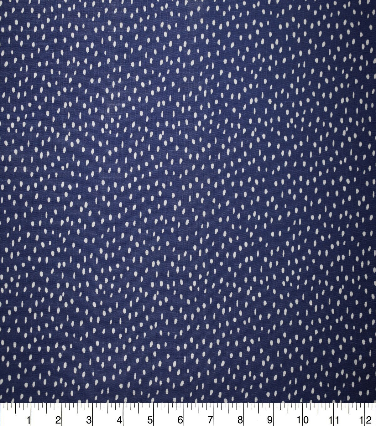 Speckled Dots on Navy Quilt Cotton Fabric by Quilter's Showcase