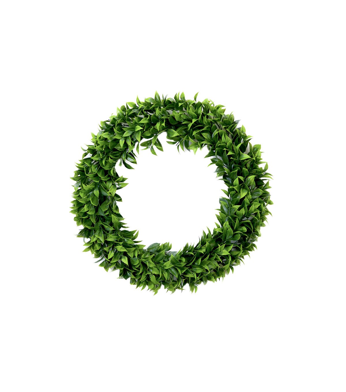 Nearly Natural 20 Green Artificial Bay Leaf Wreath