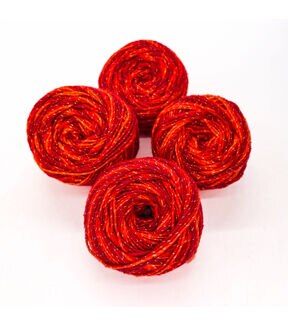 Darn Good Yarn Sparkle 75yds Worsted Silk Yarn