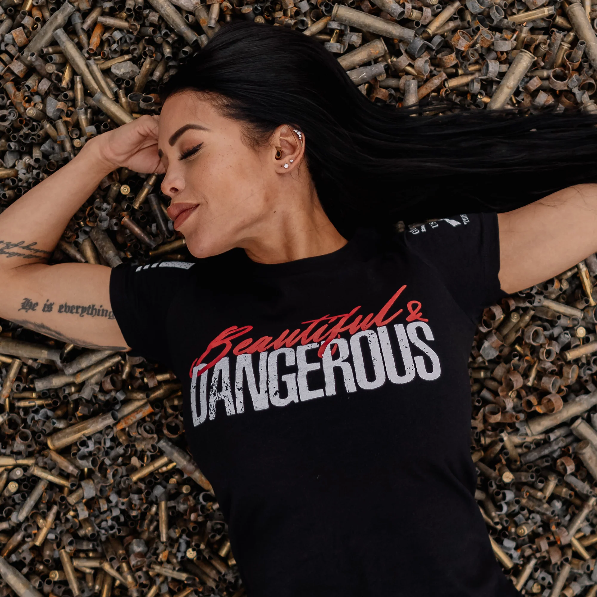 Women's Beautiful & Dangerous T-Shirt - Black