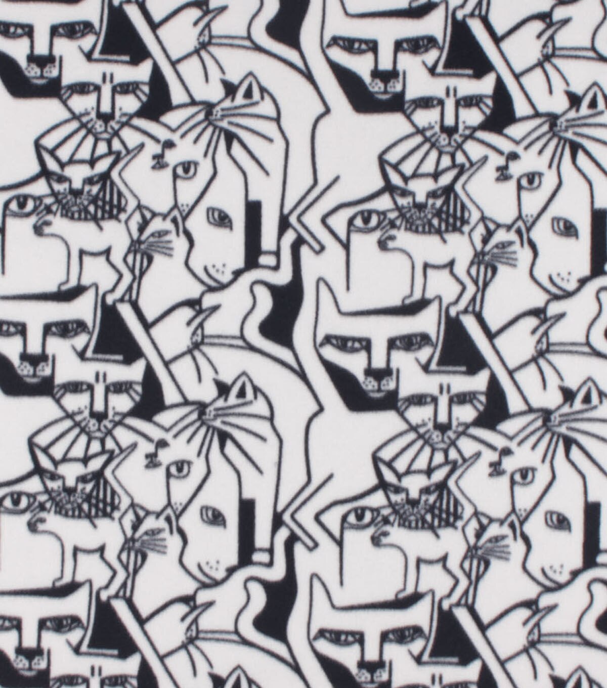 Mod Cat Blizzard Fleece Fabric