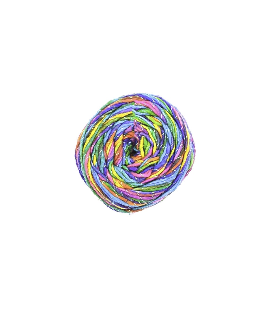 Darn Good Yarn Sparkle 75yds Worsted Silk Yarn