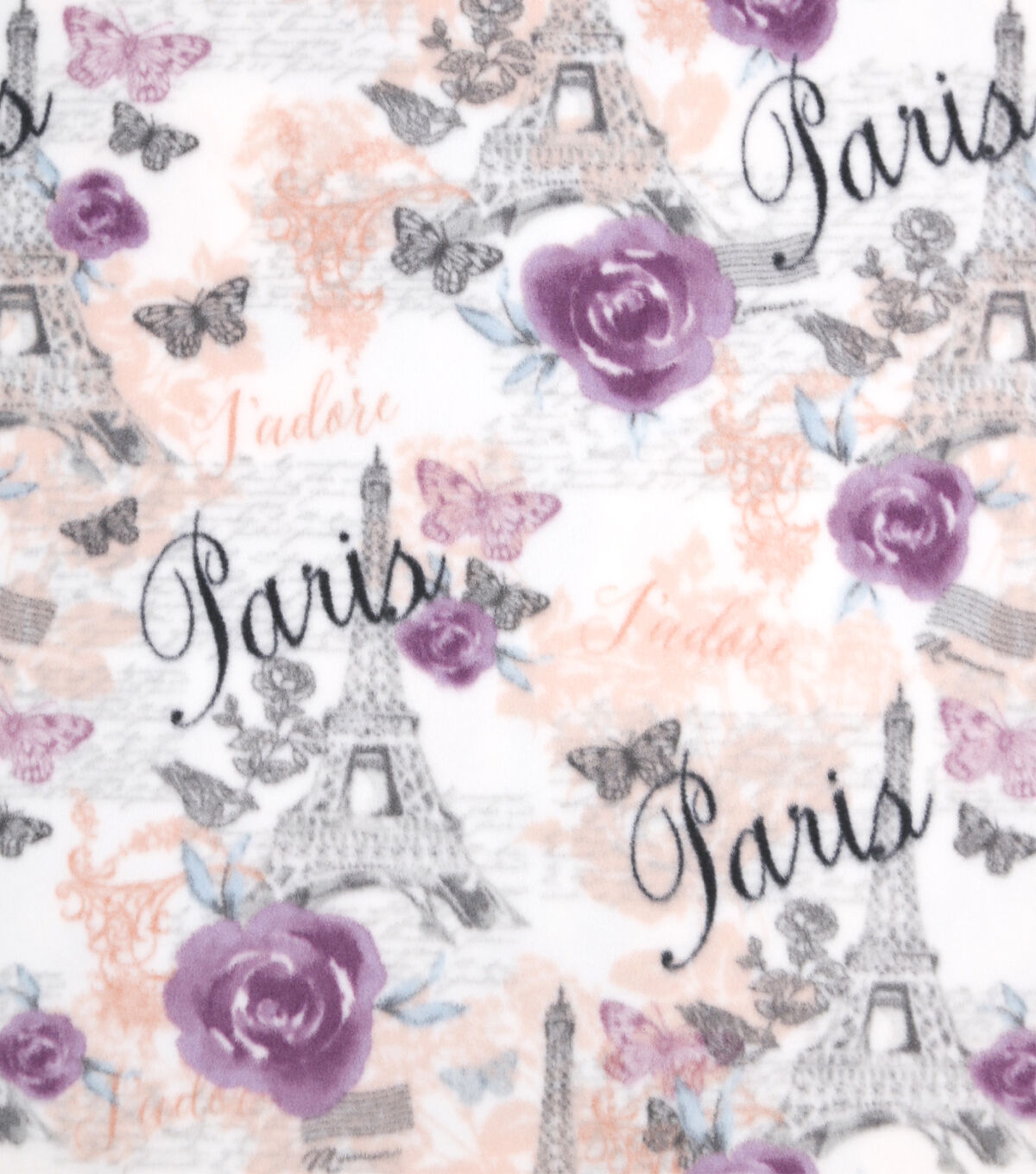 Orchid Paris Anti Pill Fleece Fabric