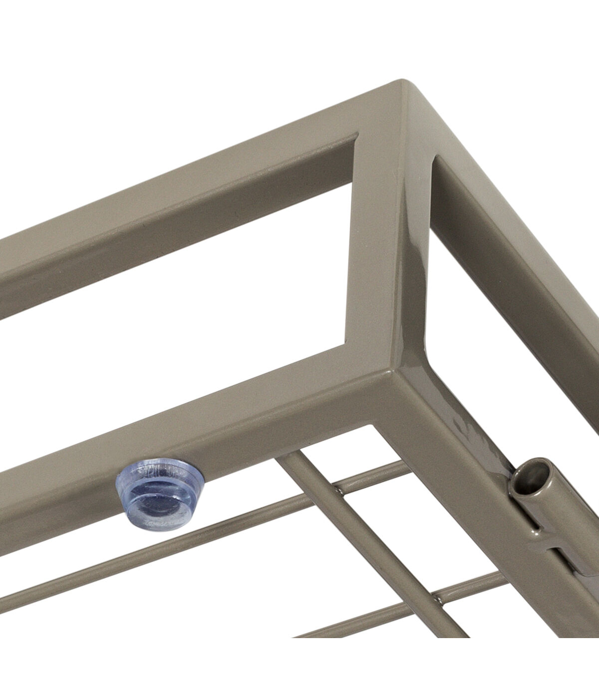 Honey Can Do 22 x 12.5 Satin Nickel Toilet Paper & Storage Tray