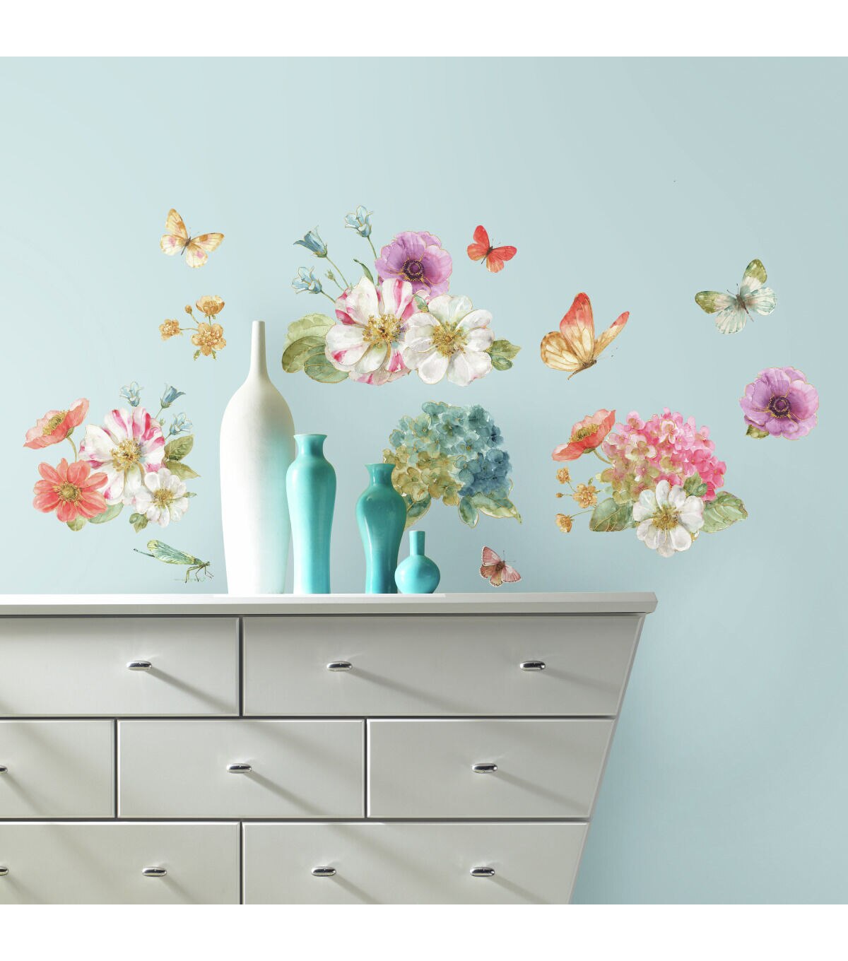 York Wallcoverings Wall Decals Lisa Audit Garden Bouquet
