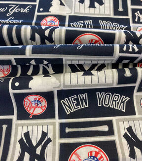 Fabric Traditions New York Yankees Cotton Fabric Patch