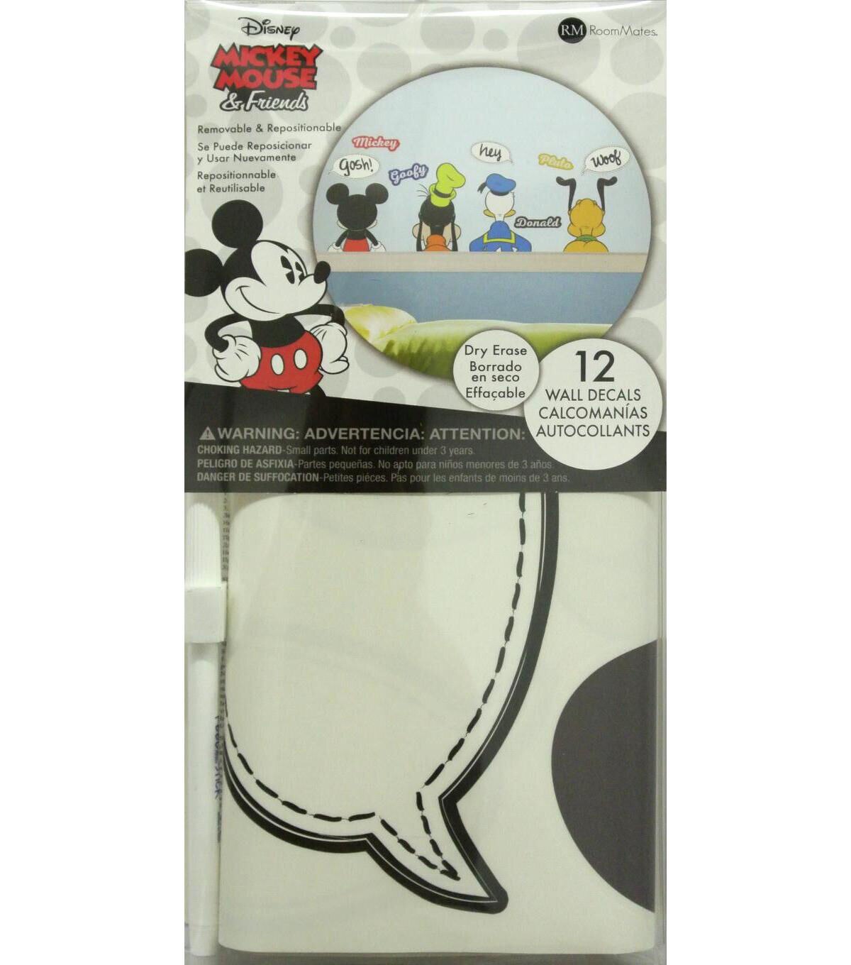 RoomMates Wall Decals Mickey and Friends