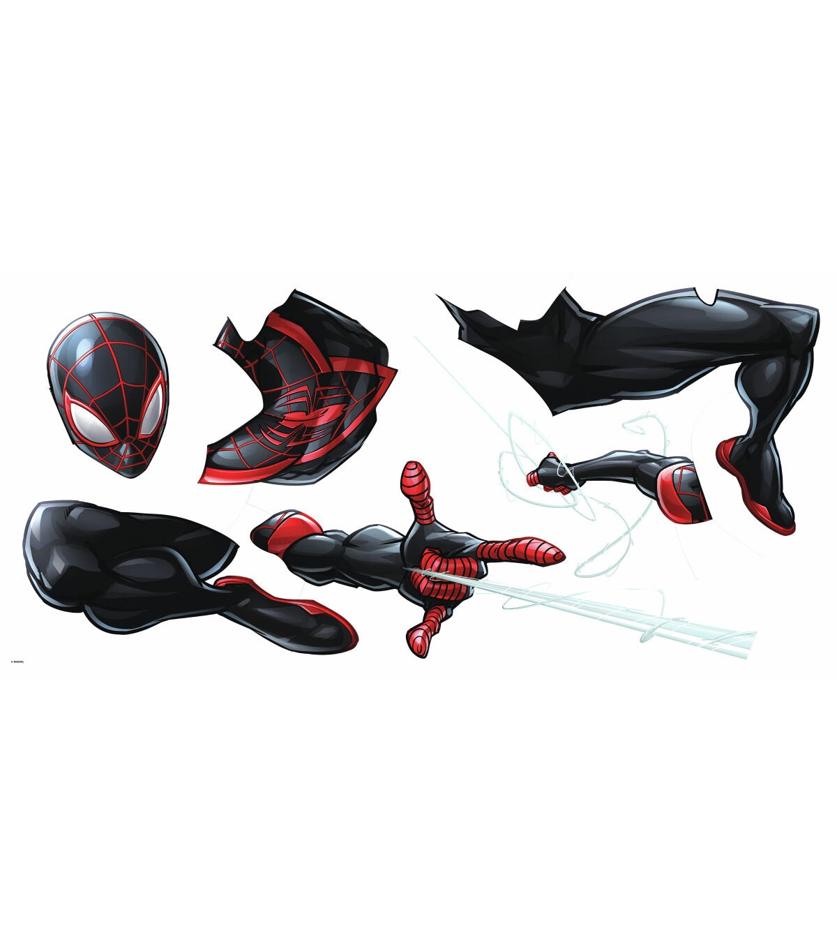 RoomMates Wall Decals Spiderman Morales Giant