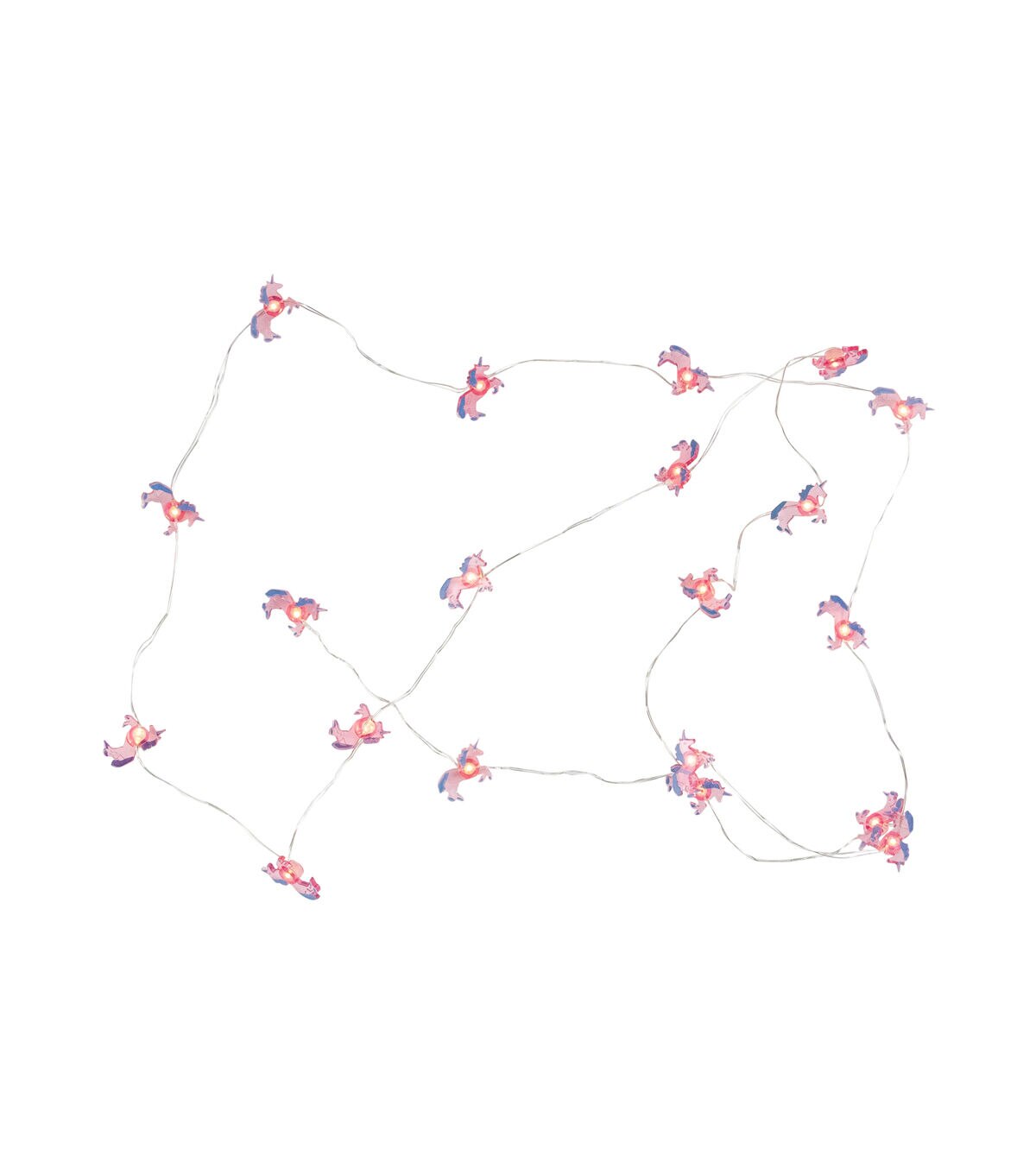 Northlight 10-Count LED Pink Unicorn Fairy Lights - Warm White