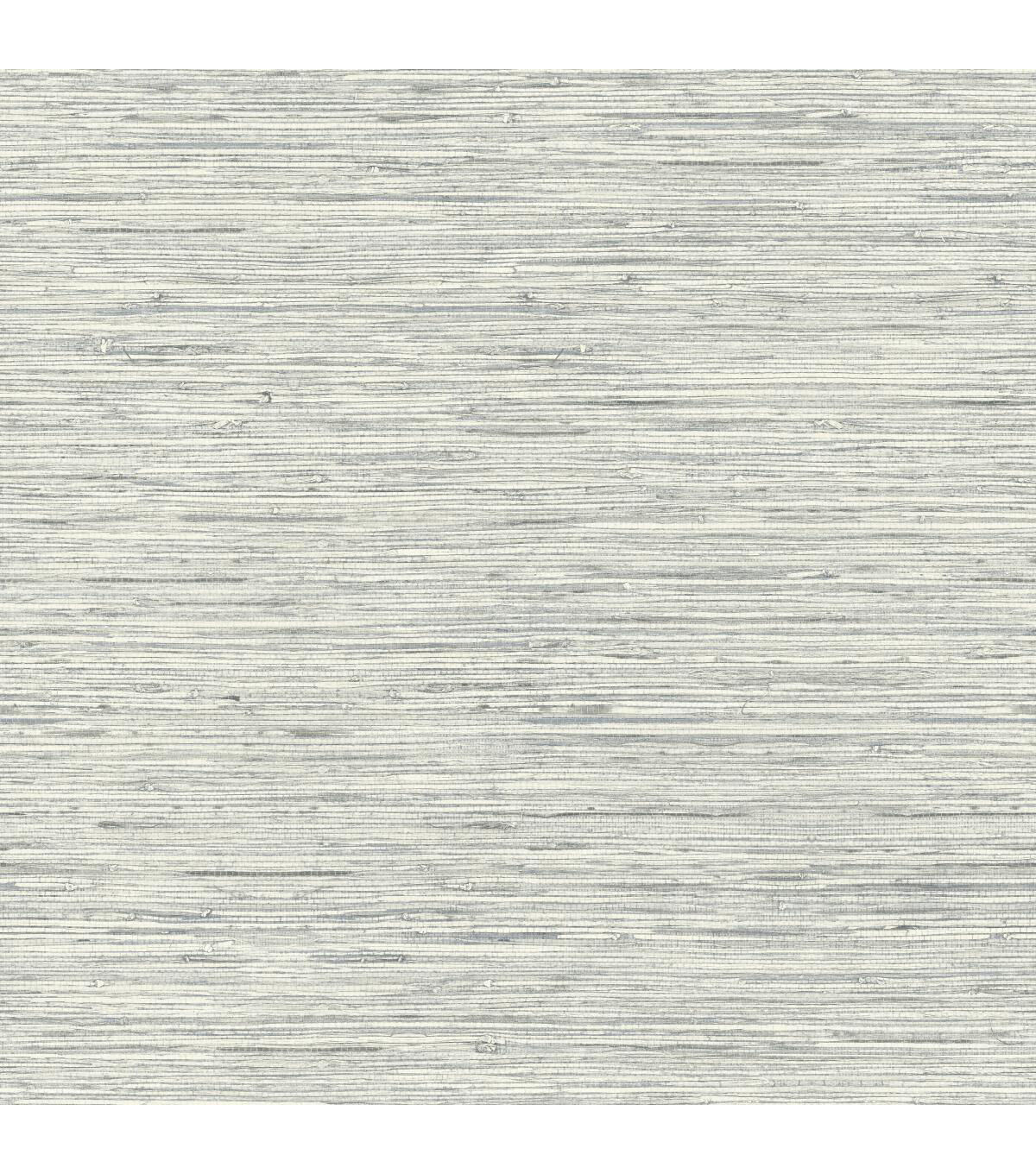 York Wallcoverings Wallpaper Grey Grasscloth