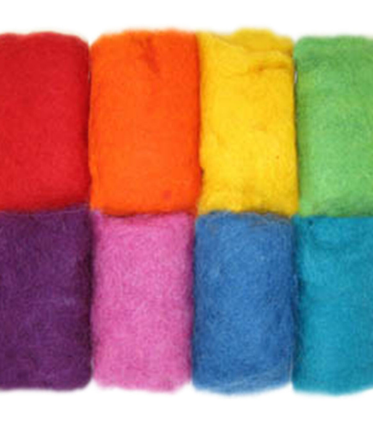 Dimensions 2.8oz Feltworks Rainbow Wool Roving Value Pack
